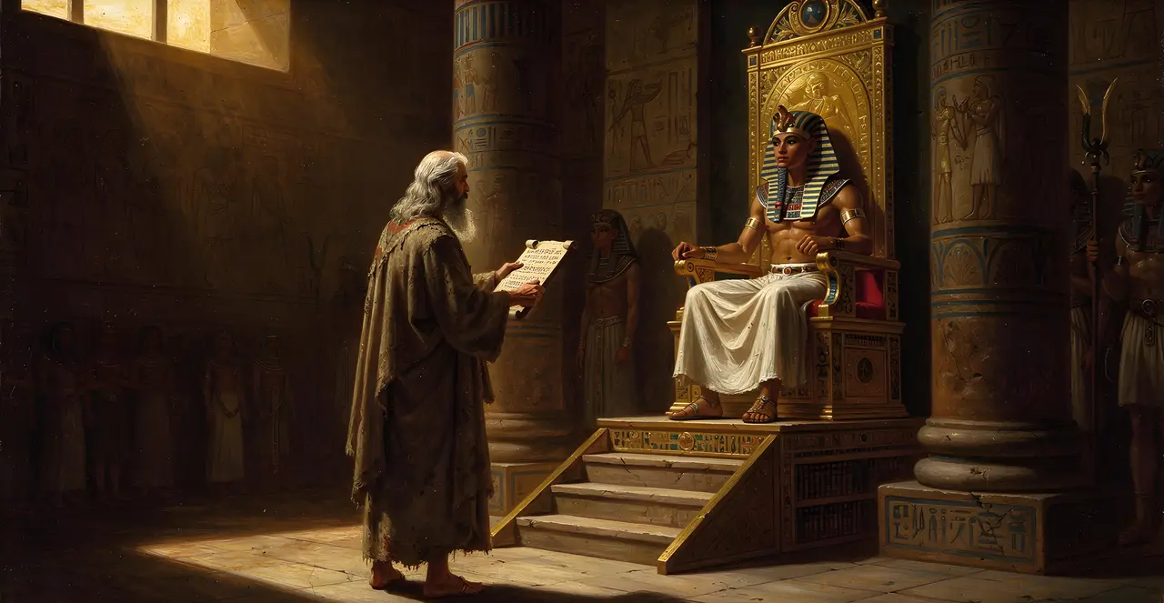 Exodus 9:13-15 — Exodus, oil painting · TruthPrints