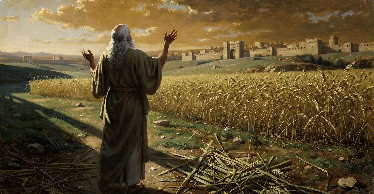 Exodus 9:29-32 — Exodus, oil painting · TruthPrints