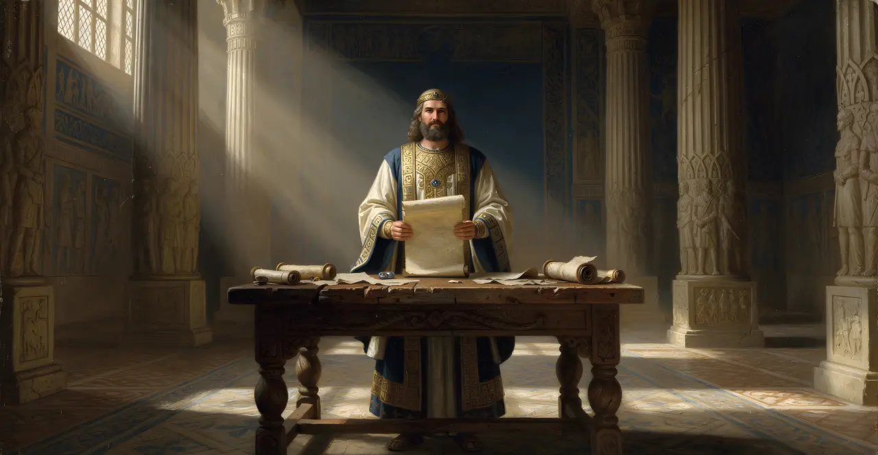 Ezra 1:1-2 — Ezra, oil painting · TruthPrints