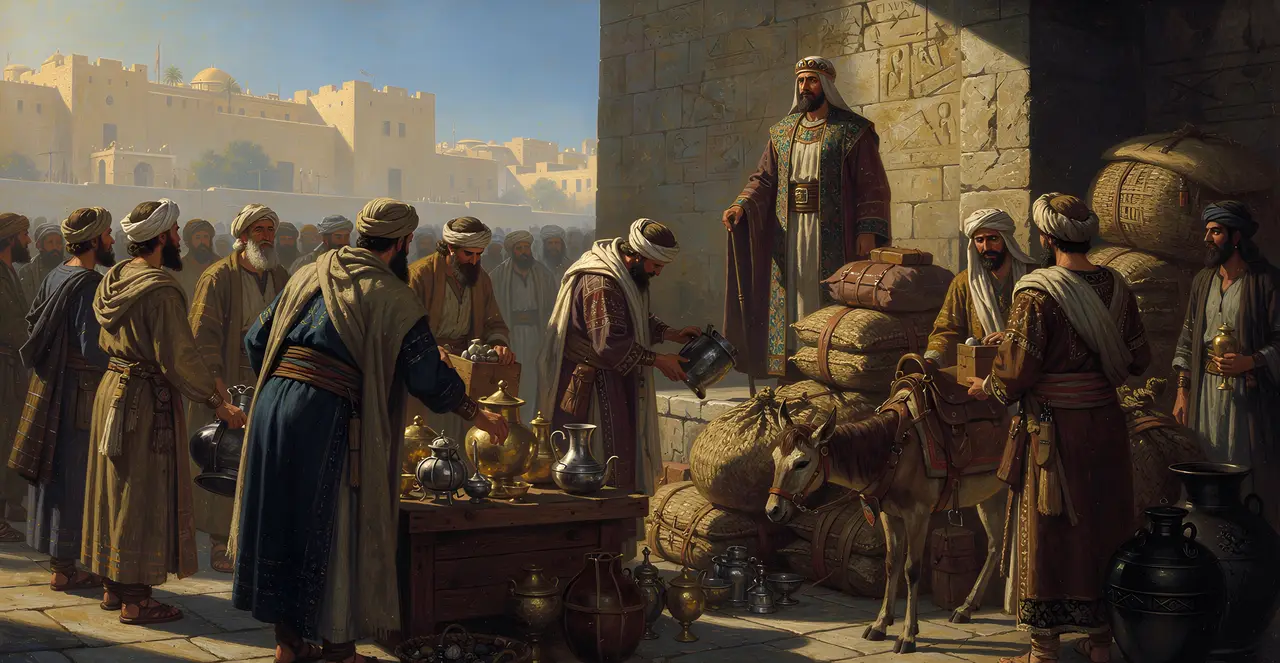 Ezra 1:5-7 — Ezra, oil painting · TruthPrints