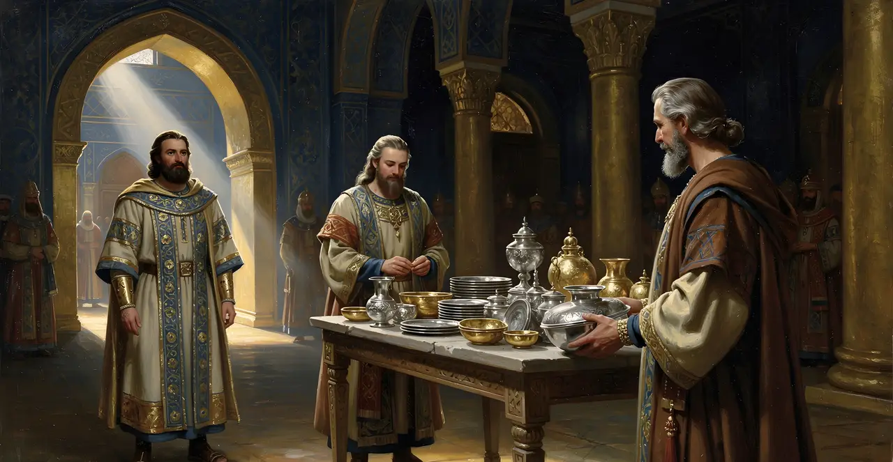 Ezra 1:8-11 — Ezra, oil painting · TruthPrints