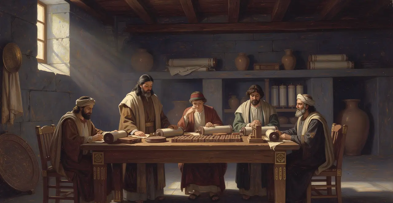 Ezra 2:53-58 — Ezra, oil painting · TruthPrints