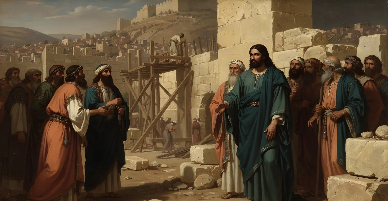 Ezra 4:1-2 — Ezra, oil painting · TruthPrints