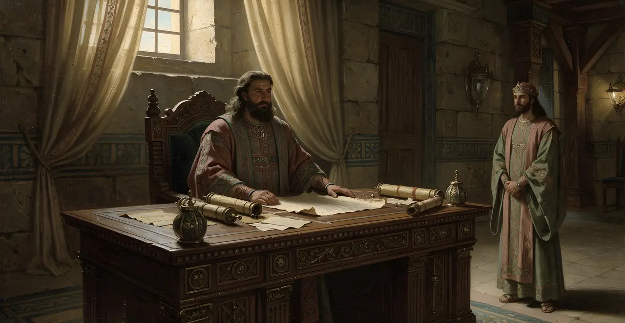 Ezra 7:12-15 — Ezra, oil painting · TruthPrints