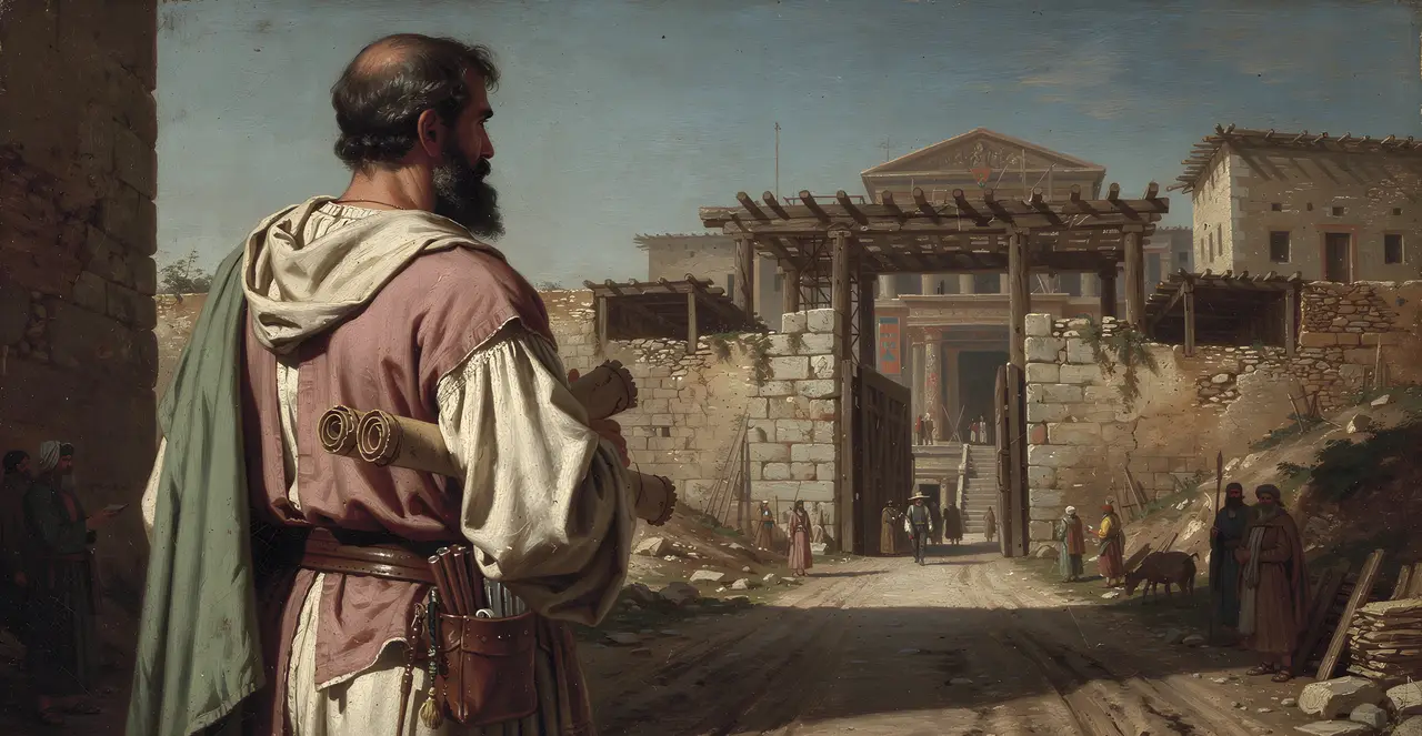 Ezra 7:6-8 — Ezra, oil painting · TruthPrints