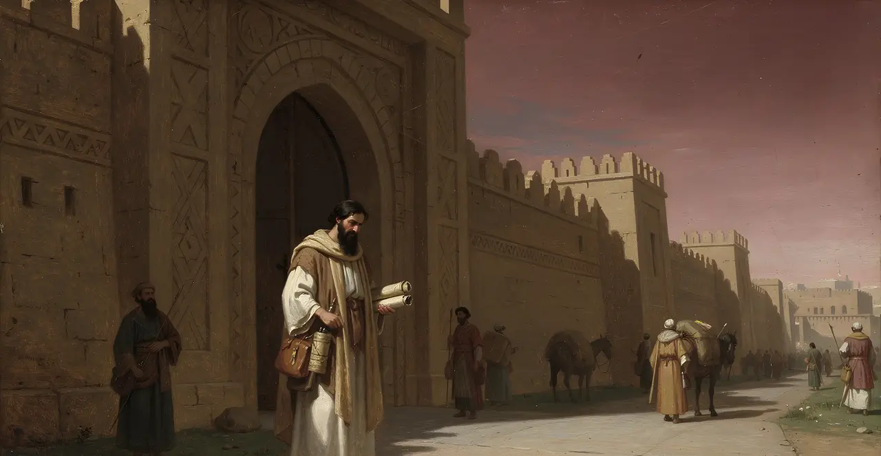 Ezra 7:9-11 — Ezra, oil painting · TruthPrints