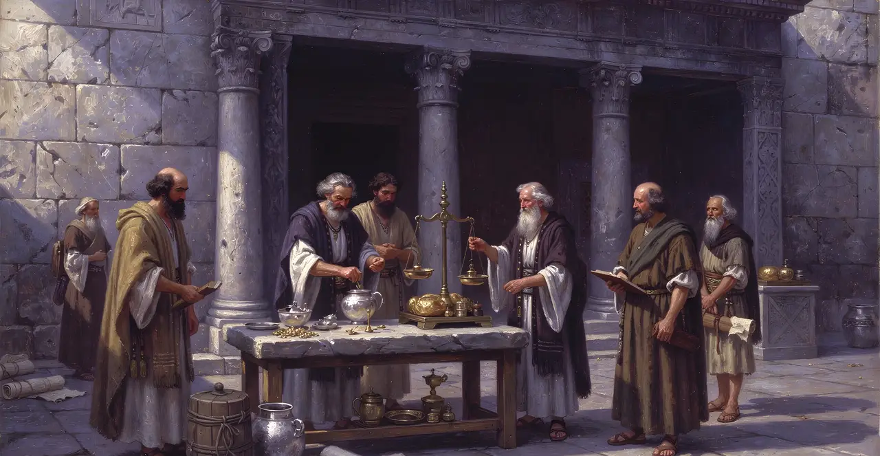 Ezra 8:32-34 — Ezra, oil painting · TruthPrints