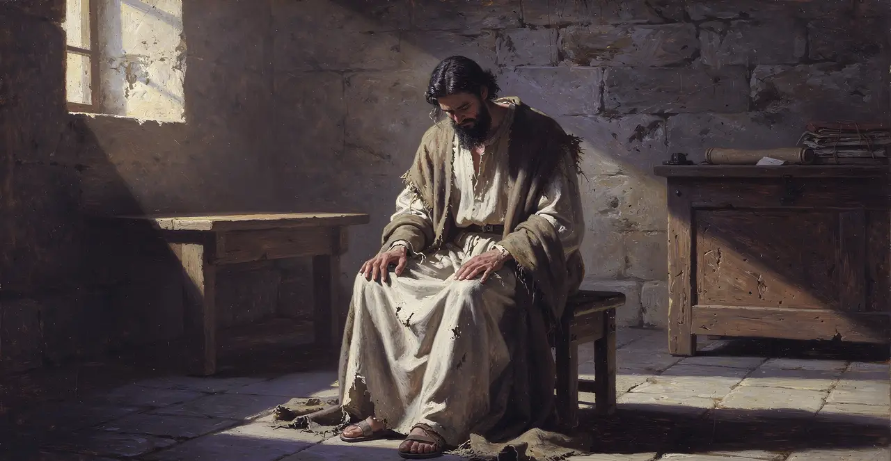 Ezra 9:3-5 — Ezra, oil painting · TruthPrints