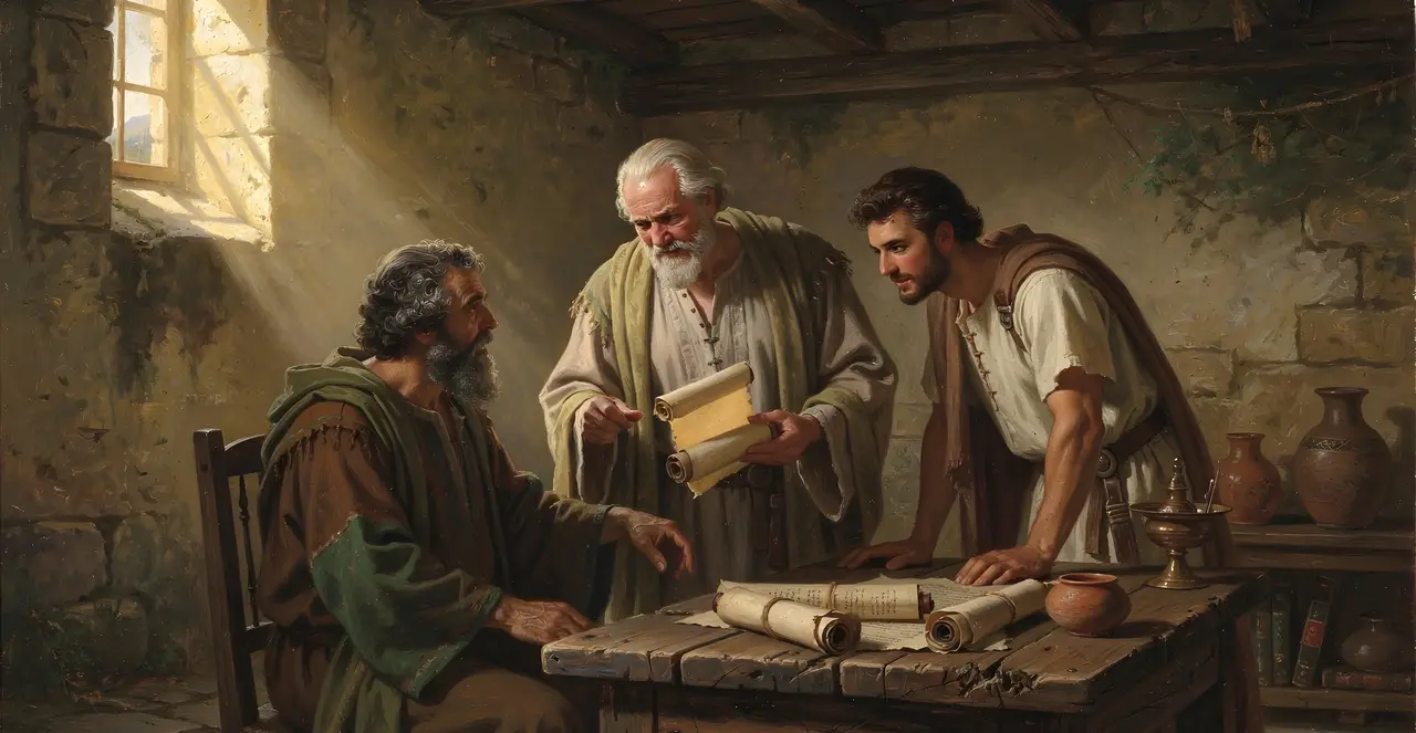 Galatians 2:1-4 — Galatians, oil painting · TruthPrints