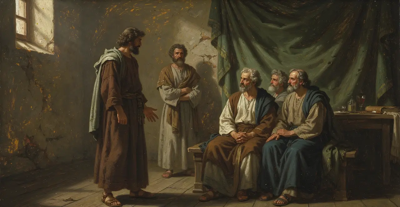 Galatians 2:9-12 — Galatians, oil painting · TruthPrints