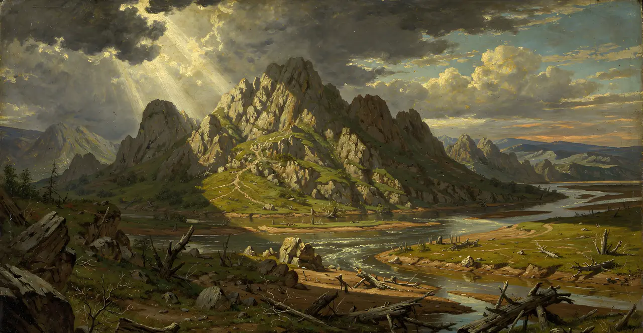 Genesis 10:32 — Genesis, oil painting · TruthPrints