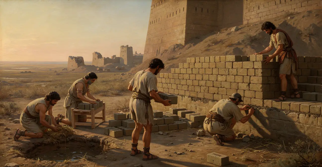 1. Mose 11,1-5 — 1. Mose, Ölgemälde · TruthPrints