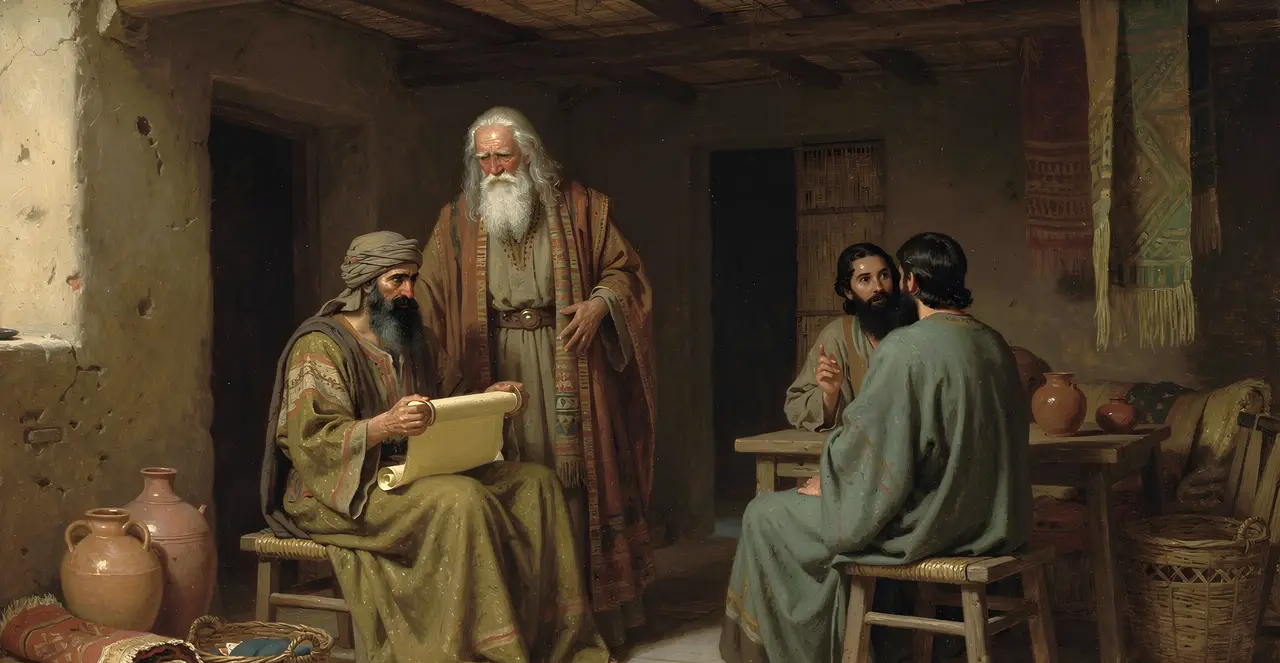 Genesis 11:21-26 — Genesis, oil painting · TruthPrints