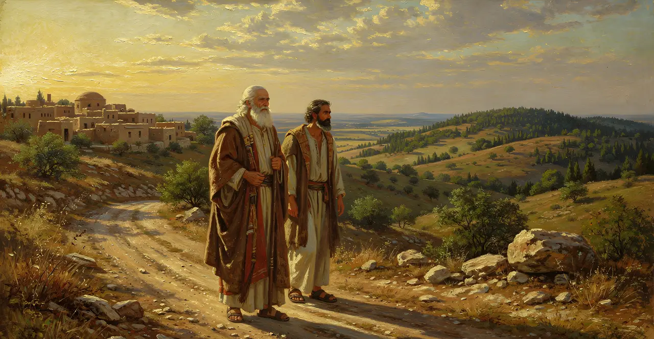 Genesis 12:1-4 — Genesis, oil painting · TruthPrints