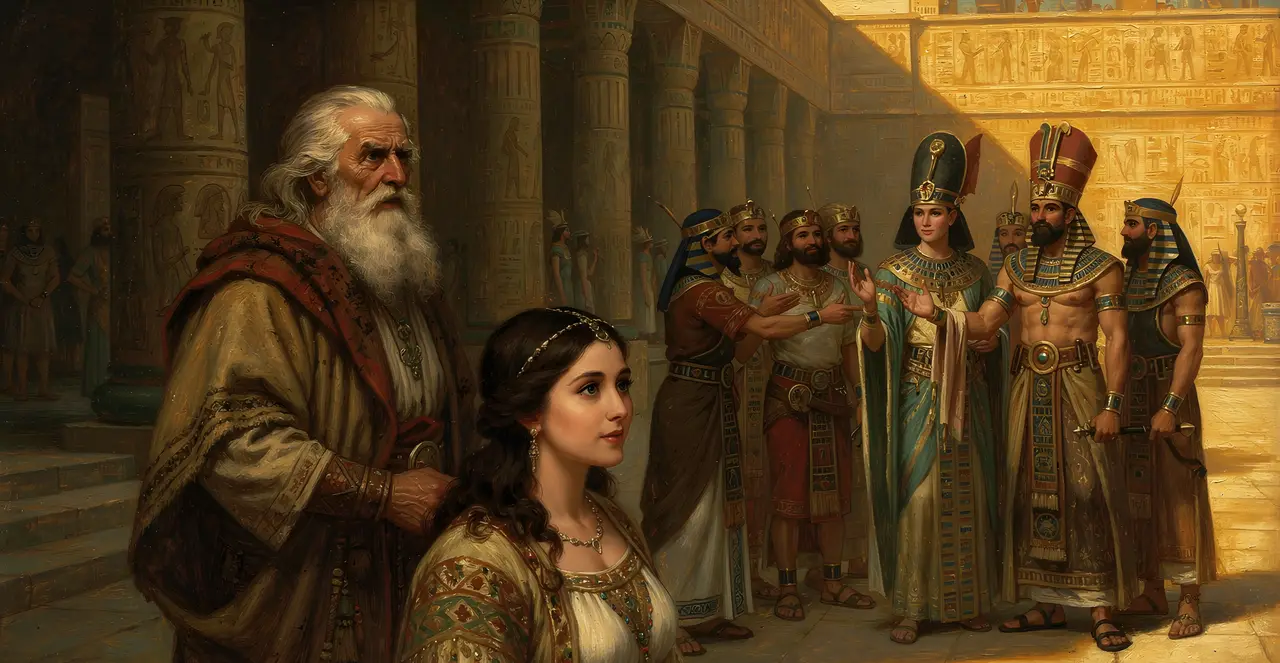 Genesis 12:12-16 — Genesis, oil painting · TruthPrints