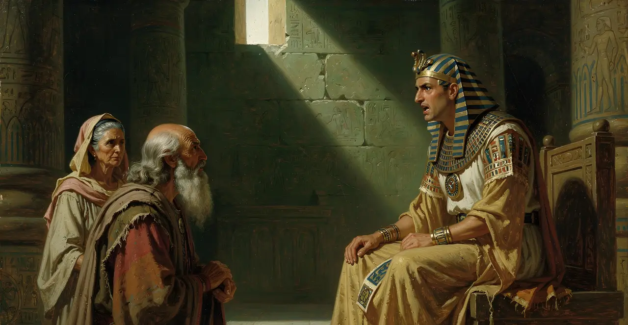 Genesis 12:17-20 — Genesis, oil painting · TruthPrints