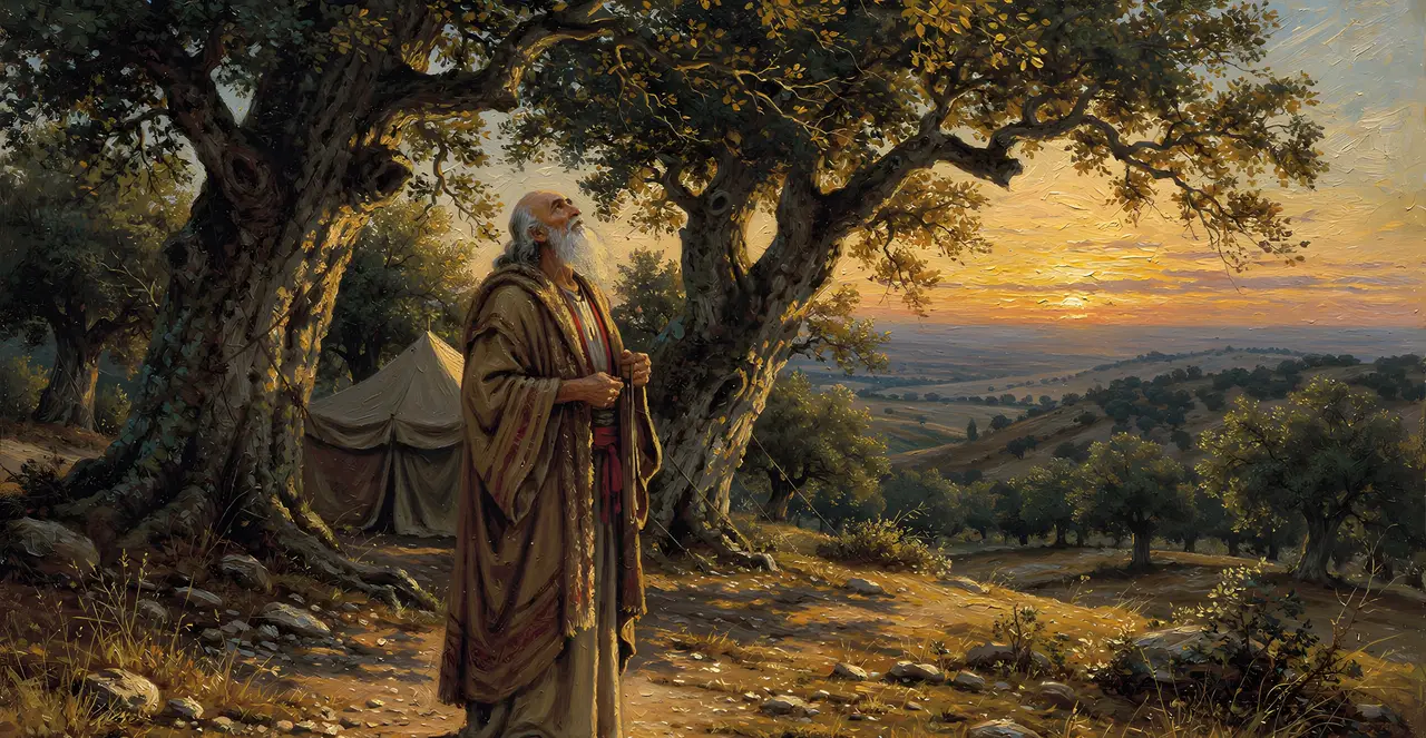 Genesis 13:16-18 — Genesis, oil painting · TruthPrints