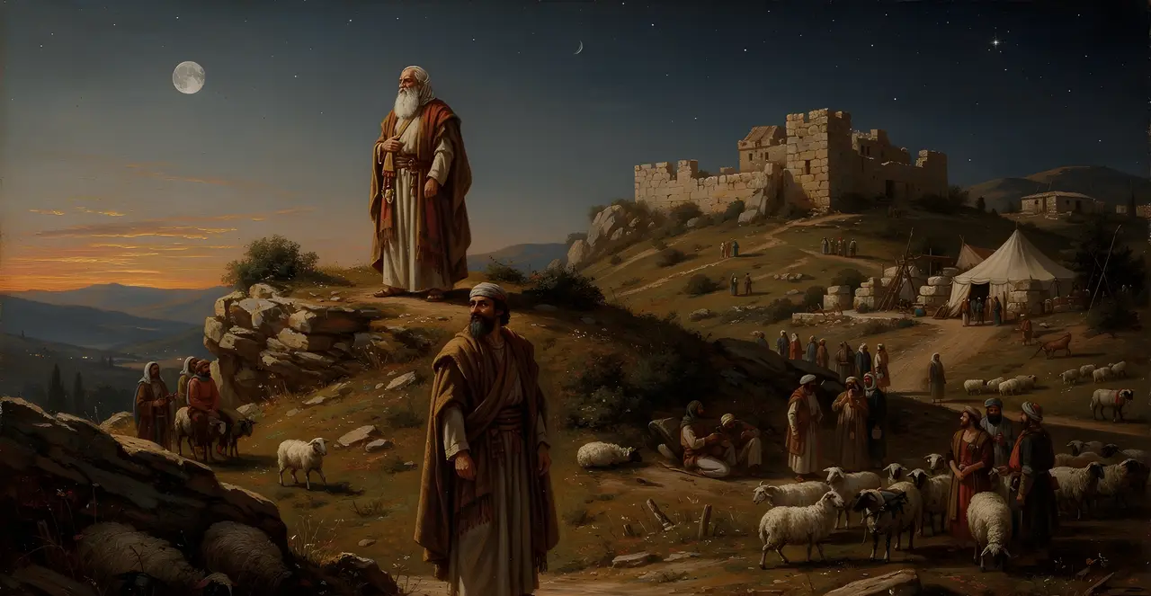 Genesis 13:6-8 — Genesis, oil painting · TruthPrints
