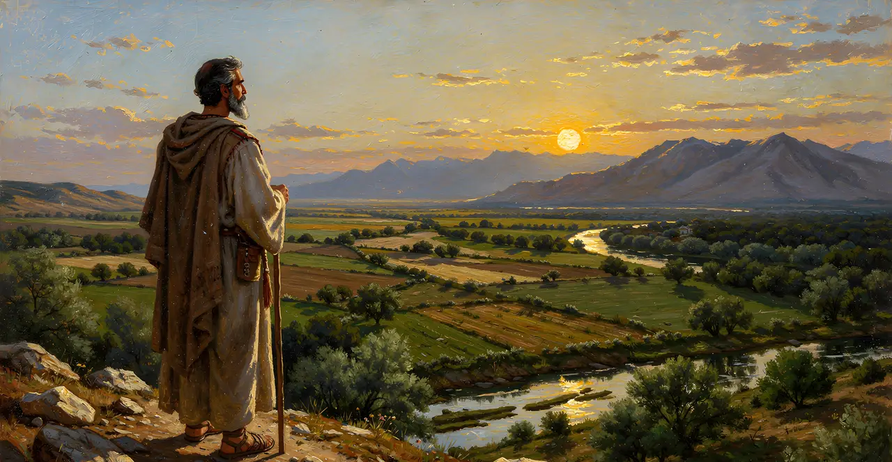 Genesis 13:9-11 — Genesis, oil painting · TruthPrints