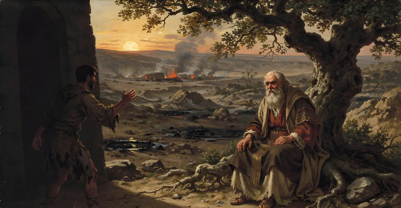 1. Mose 14,10-13 — 1. Mose, Ölgemälde · TruthPrints