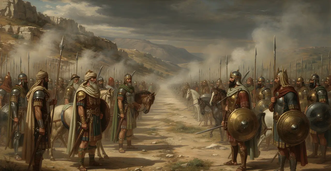 Genesis 14:6-9 — Genesis, oil painting · TruthPrints