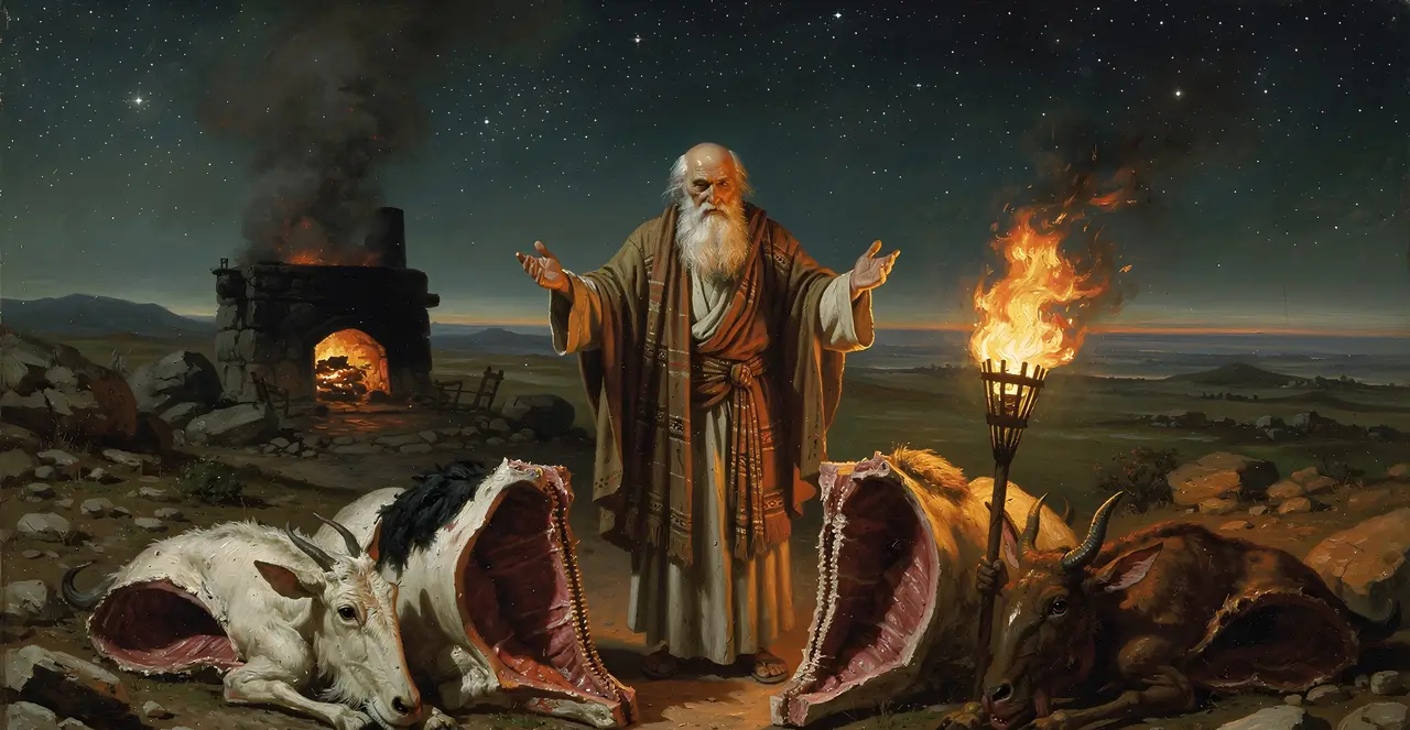 Genesis 15:15-20 — Genesis, oil painting · TruthPrints