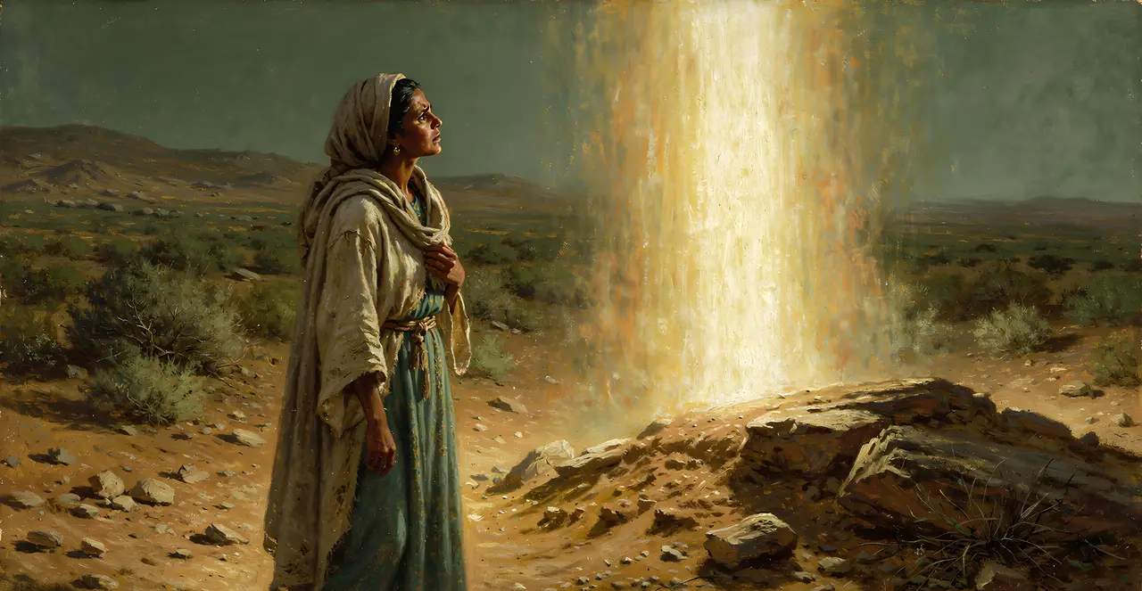 Genesis 16:8-11 — Genesis, oil painting · TruthPrints