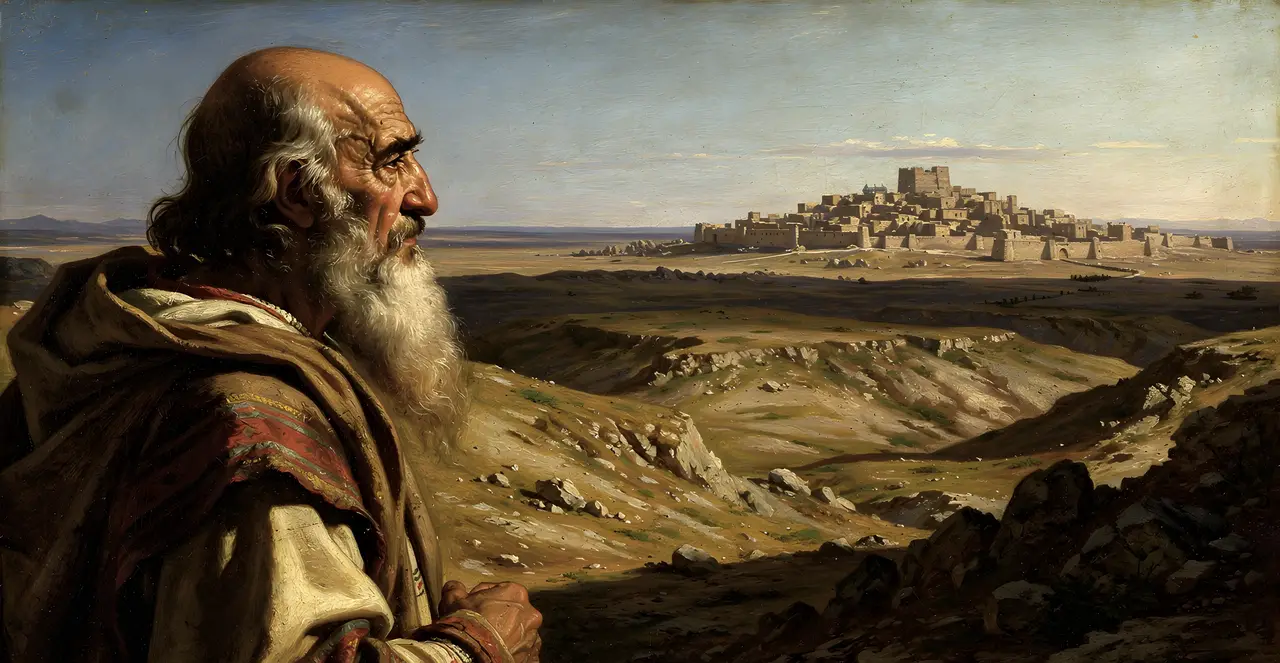 Genesis 18:22-25 — Genesis, oil painting · TruthPrints