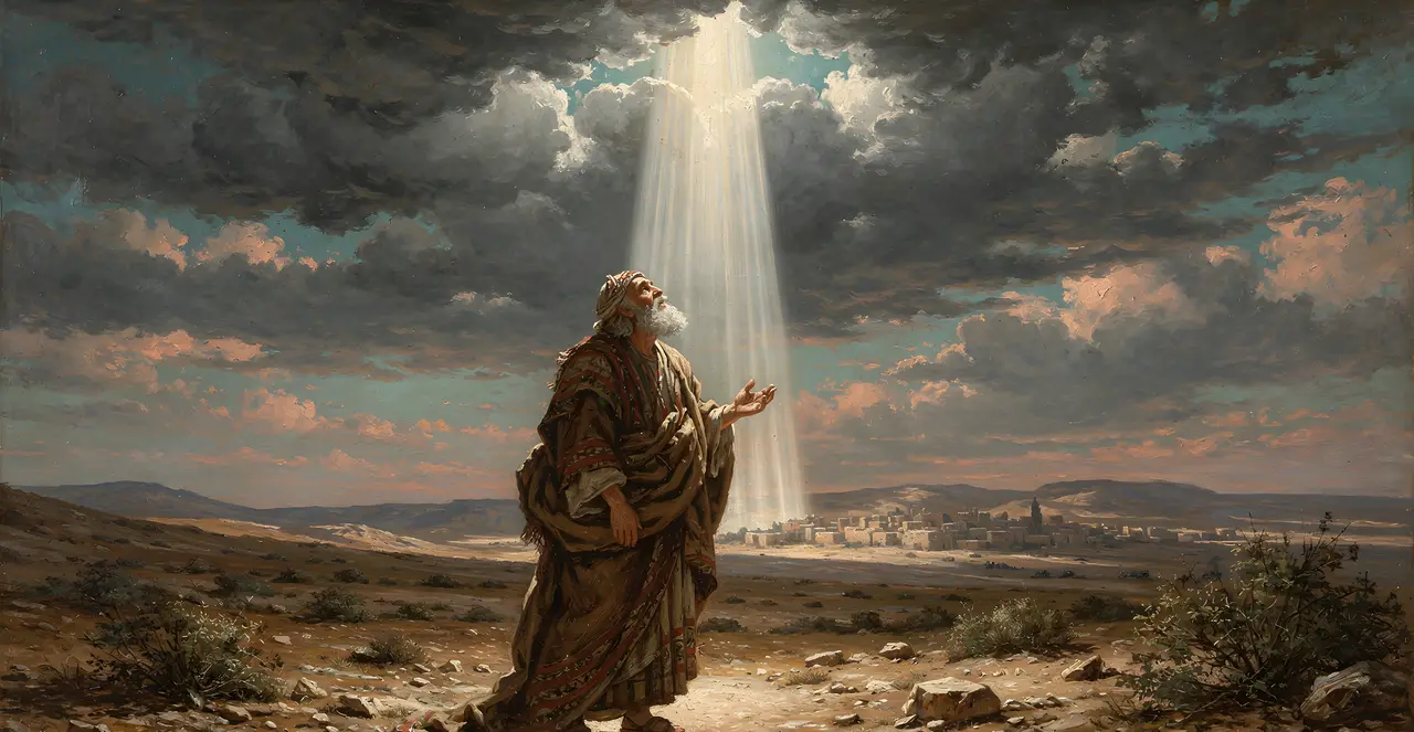 Genesis 18:26-29 — Genesis, oil painting · TruthPrints