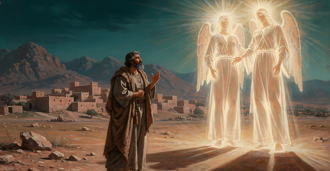 Genesis 19:17-19 — Genesis, oil painting · TruthPrints