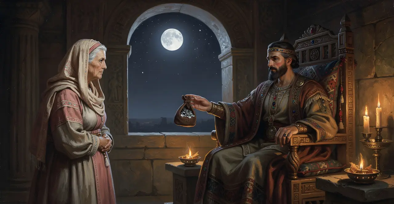 Genesis 20:16-18 — Genesis, oil painting · TruthPrints