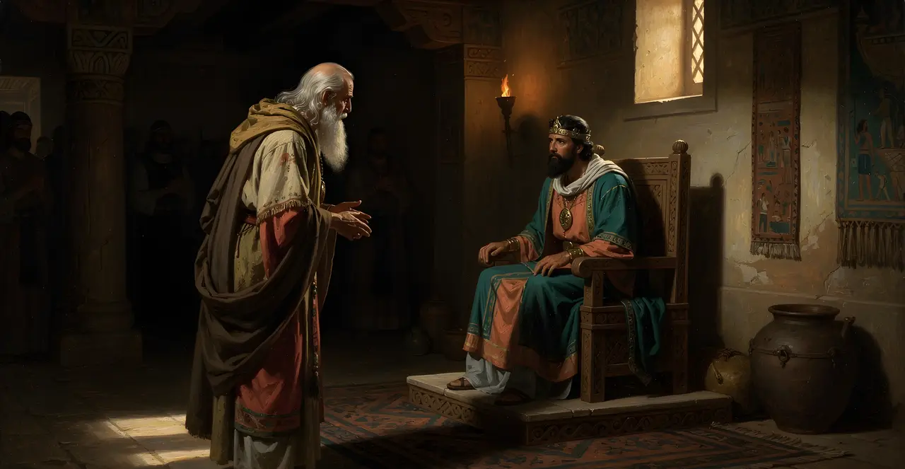 Genesis 20:8-11 — Genesis, oil painting · TruthPrints