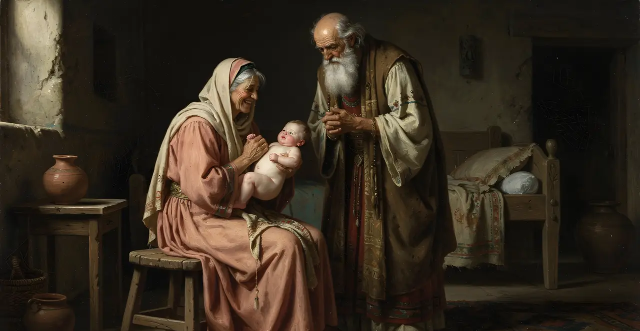 Genesis 21:1-6 — Genesis, oil painting · TruthPrints