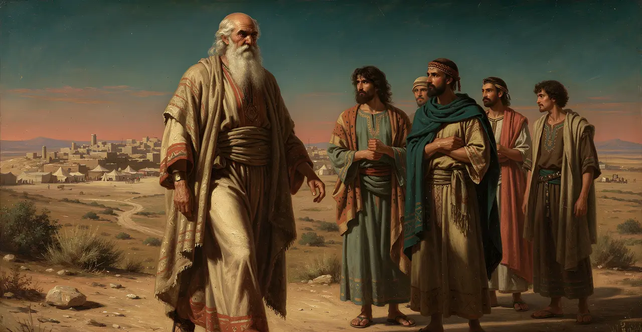 Genesis 22:19-24 — Genesis, oil painting · TruthPrints