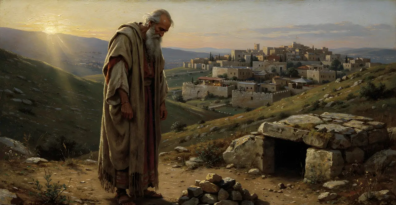Genesis 23:1-5 — Genesis, oil painting · TruthPrints