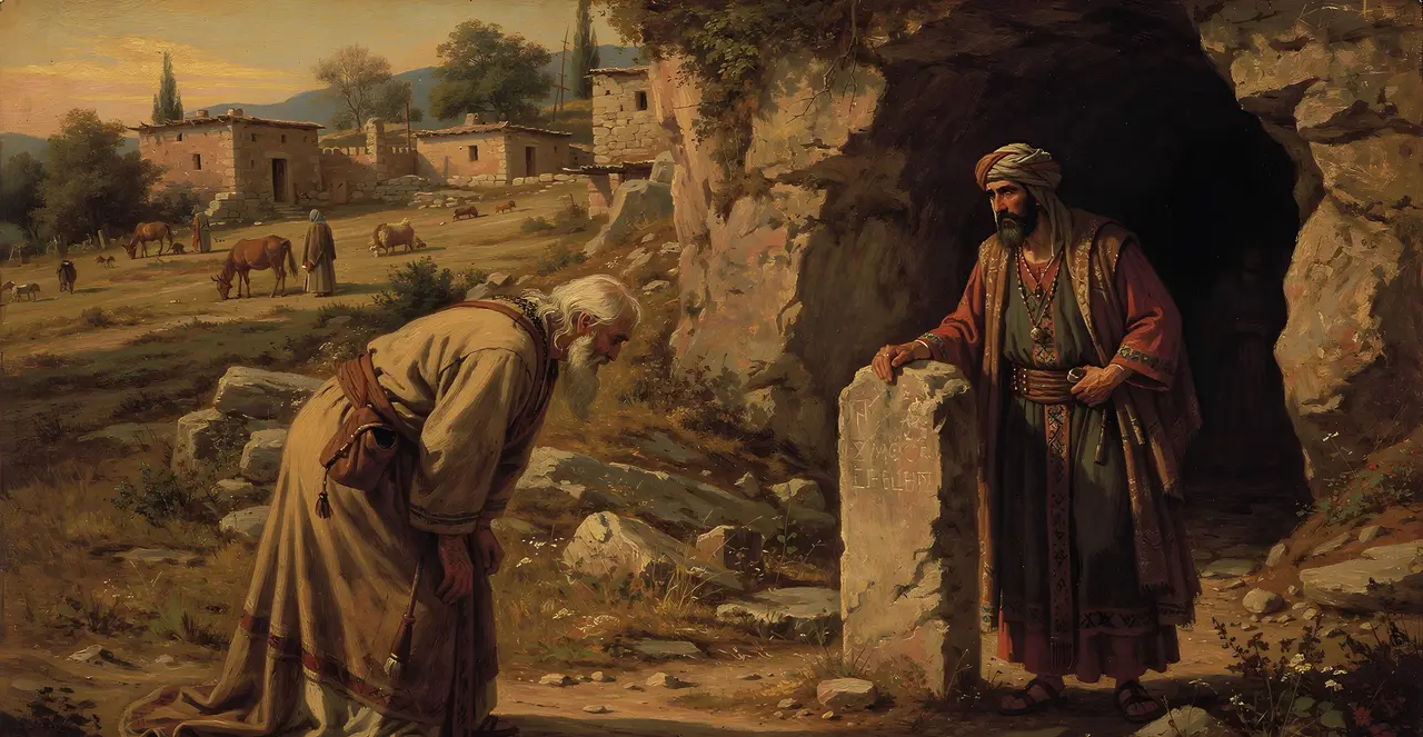 Genesis 23:11-14 — Genesis, oil painting · TruthPrints
