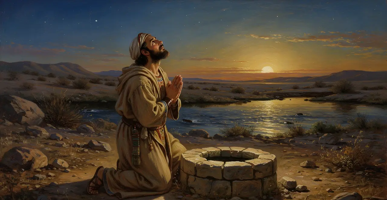Genesis 24:12-14 — Genesis, oil painting · TruthPrints