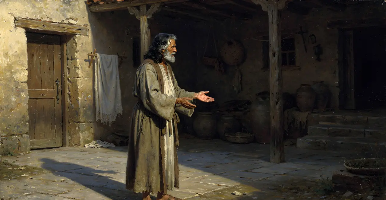 Genesis 24:36-39 — Genesis, oil painting · TruthPrints