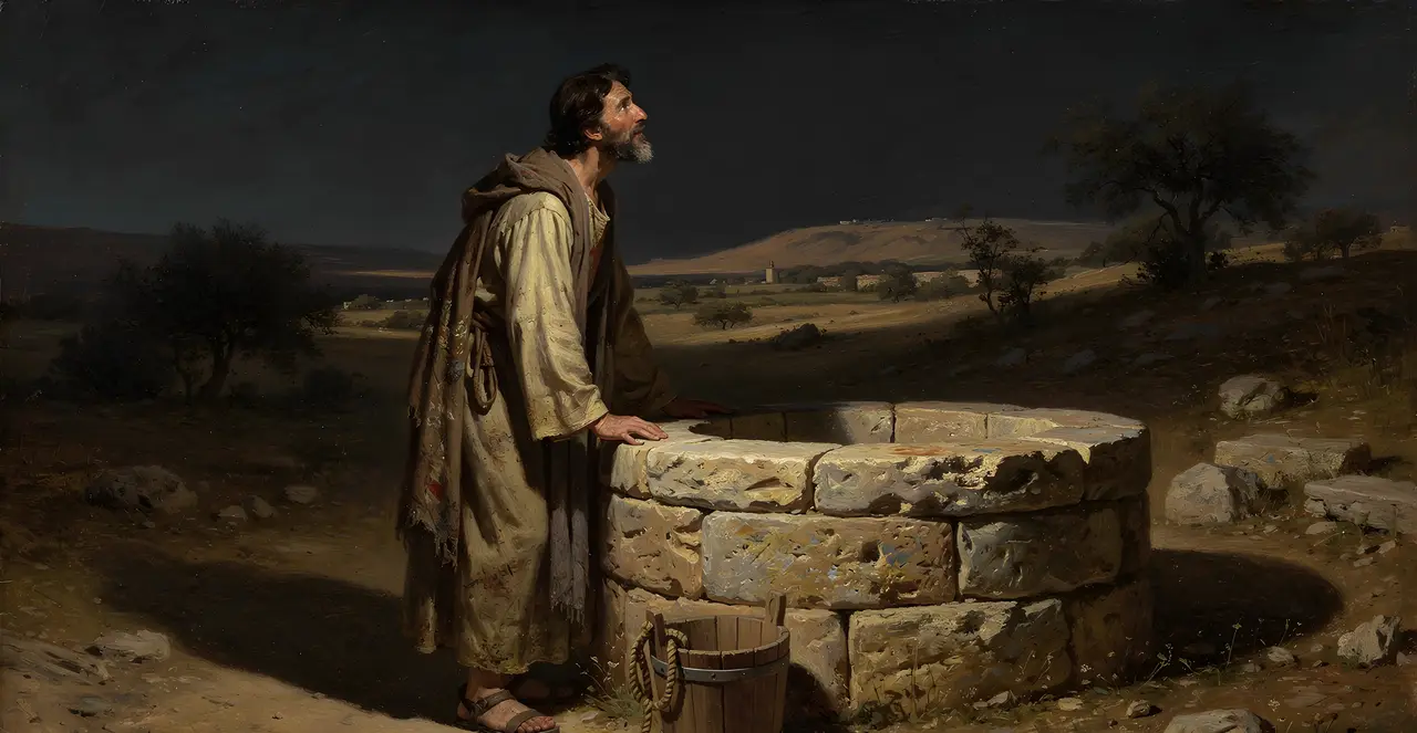 Genesis 24:40-42 — Genesis, oil painting · TruthPrints