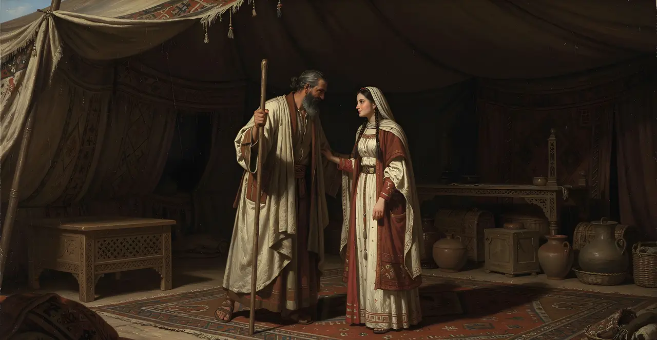 Genesis 24:67 — Genesis, oil painting · TruthPrints