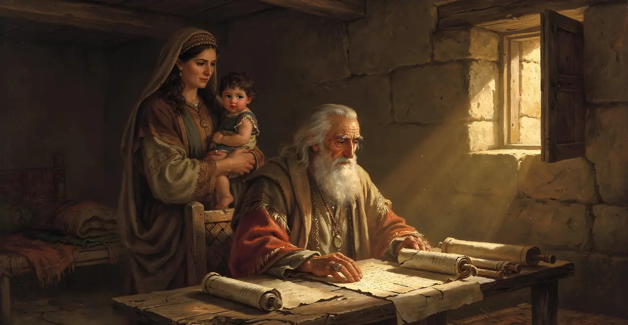 Genesis 25:1-7 — Genesis, oil painting · TruthPrints
