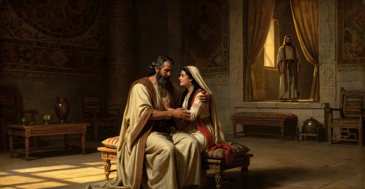 Genesis 26:8-11 — Genesis, oil painting · TruthPrints