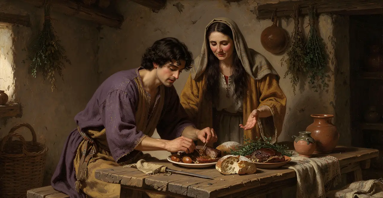 Genesis 27:10-14 — Genesis, oil painting · TruthPrints