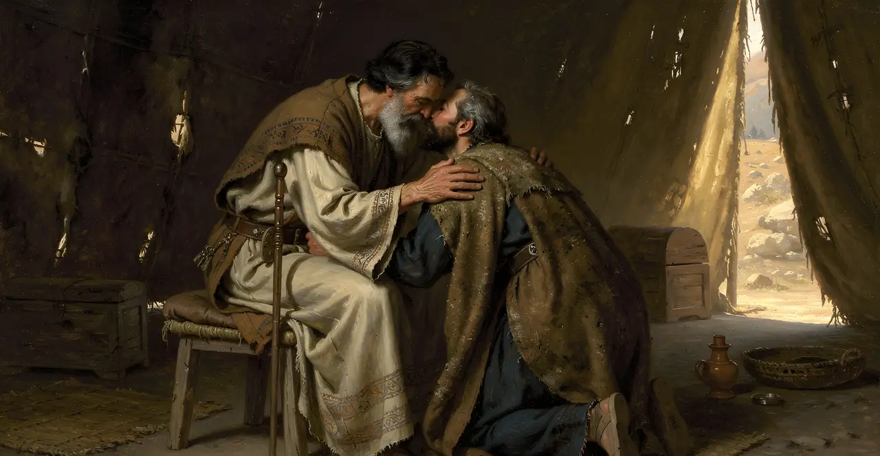 Genesis 27:27-29 — Genesis, oil painting · TruthPrints