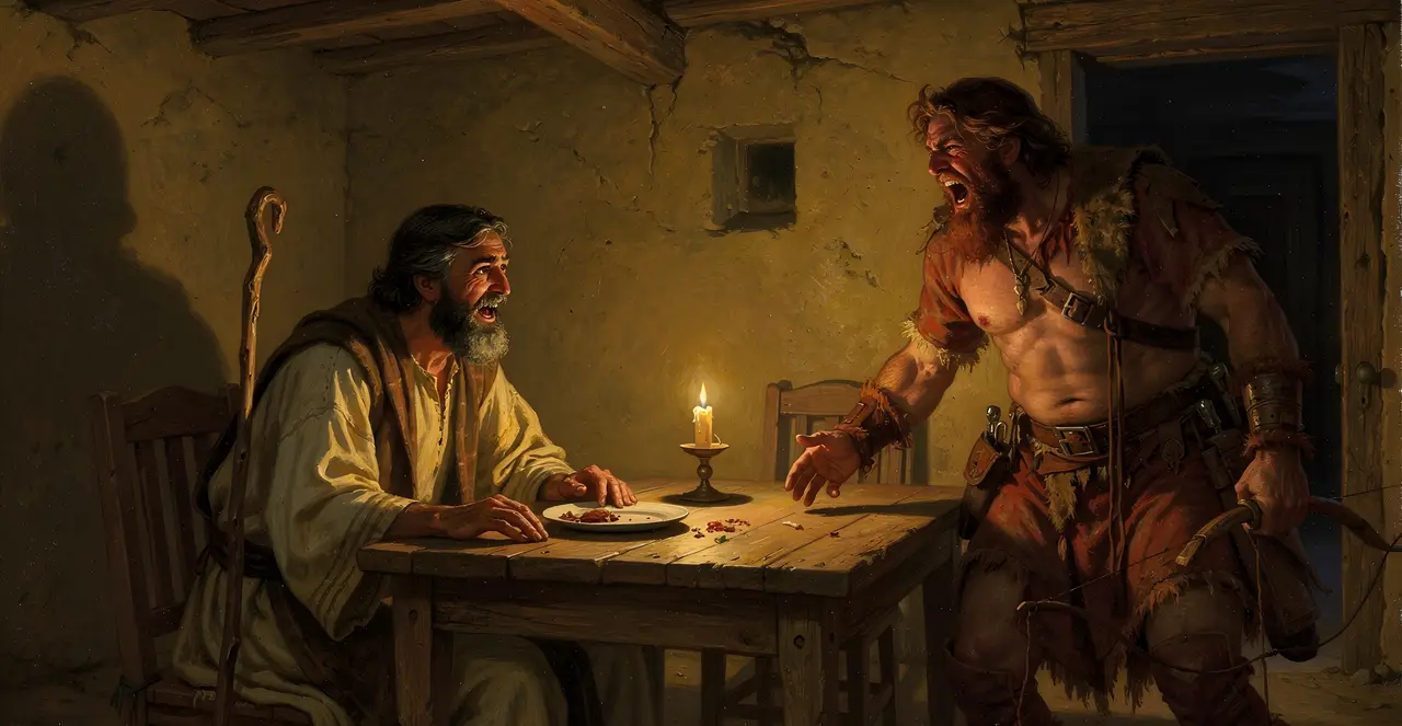 Genesis 27:33-35 — Genesis, oil painting · TruthPrints
