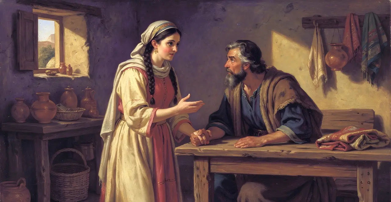 Genesis 27:5-9 — Genesis, oil painting · TruthPrints