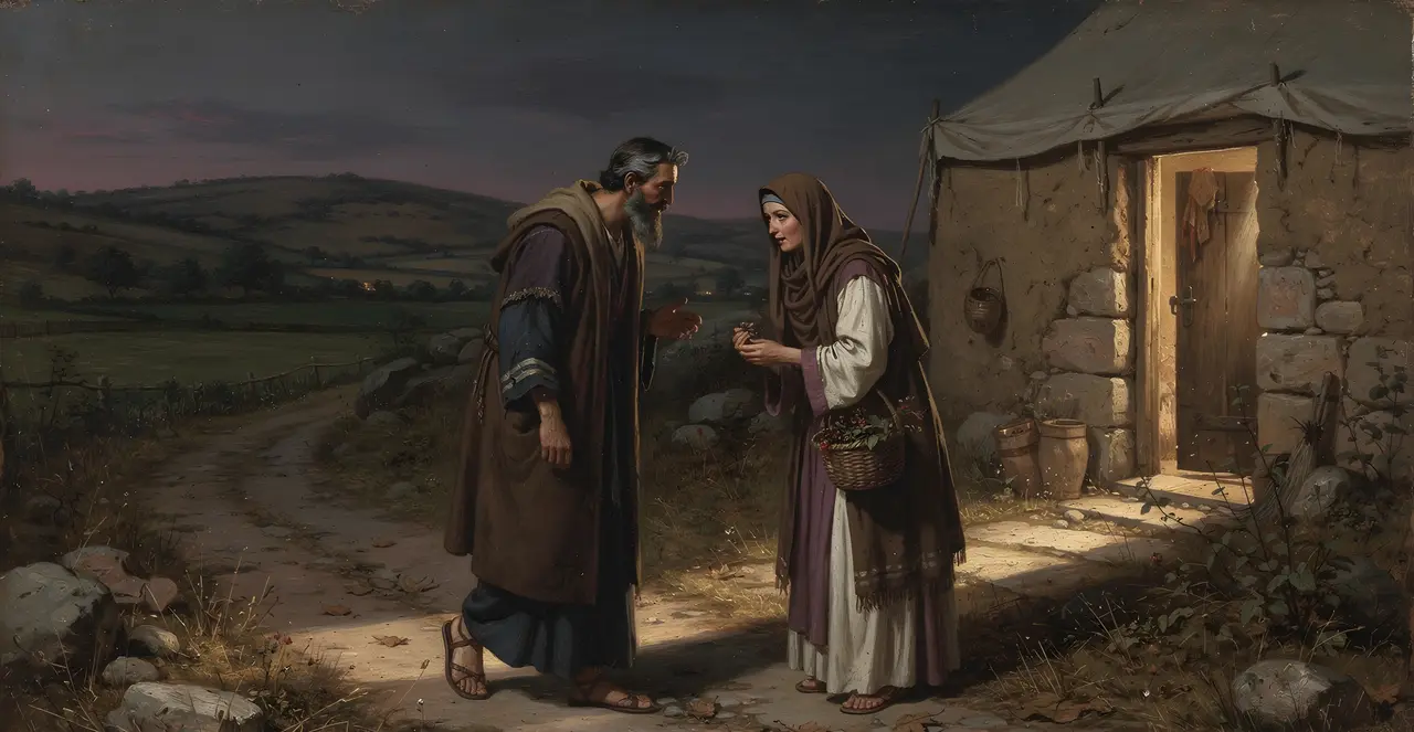 Genesis 30:16-20 — Genesis, oil painting · TruthPrints