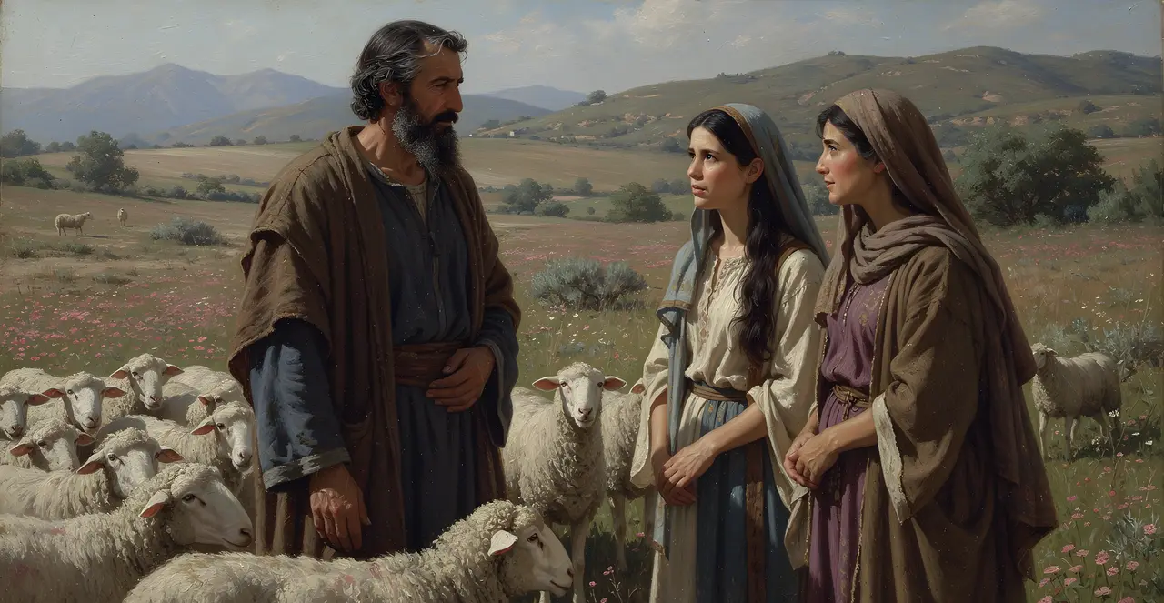 Genesis 31:1-5 — Genesis, oil painting · TruthPrints
