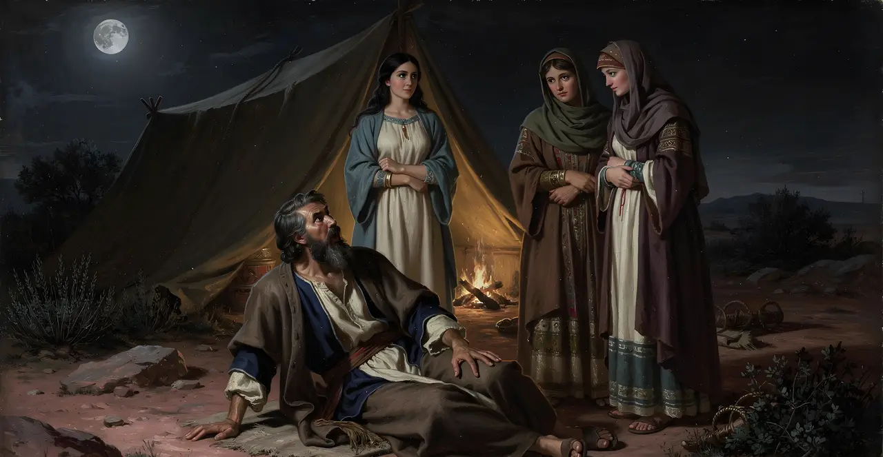 Genesis 31:11-14 — Genesis, oil painting · TruthPrints