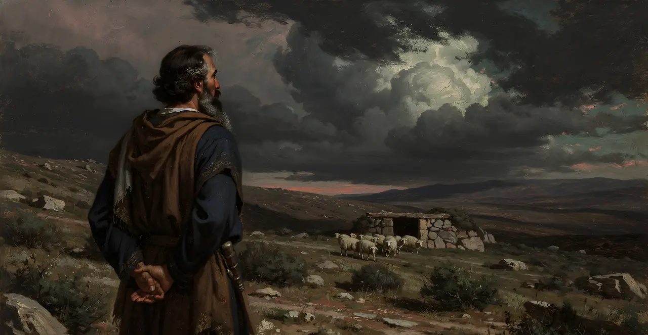 Genesis 31:38-40 — Genesis, oil painting · TruthPrints